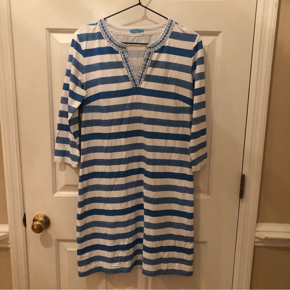 J. McLaughlin stripped dress